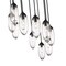 Z-Lite Arden Chandelier, 11-Light, 24 In.W x 12 In.H, Matte Black/Clear 651P-11R-MB - alternate 7